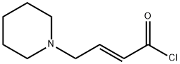 2-Butenoyl chloride, 4-(1-piperidinyl)-, (2E)-|(E)-4-(哌啶-1-基)丁-2-烯酰氯