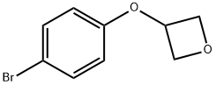 3-(4-bromophenoxy)Oxetane,1369534-96-2,结构式