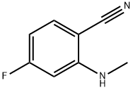 4-Fluoro-2-methylamino-benzonitrile,1369939-02-5,结构式