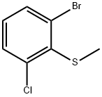 2-溴-6-氯苯硫醚 结构式