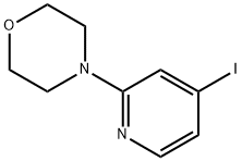 4-Iodo-2-(morpholino)pyridine Structure