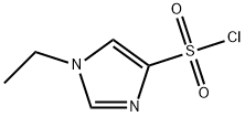 1-乙基-1H-咪唑-4-磺酰氯,137049-01-5,结构式