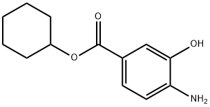 Cyclohexyl 4-amino-3-hydroxybenzoate Structure