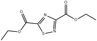 [1,2,4]Thiadiazole-3,5-dicarboxylic acid diethyl ester Structure