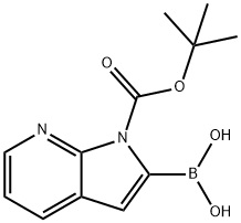 1373273-49-4 2-borono-1H-Pyrrolo[2,3-b]pyridine-1-carboxylic acid 1-(1,1-dimethylethyl) ester