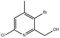 (3-bromo-6-chloro-4-methylpyridin-2-yl)methanol|