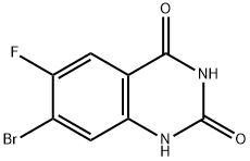 7-bromo-6-fluoroquinazoline-2,4(1H,3H)-dione|6-氟-7-溴喹唑啉-2,4(1H,3H)-二酮