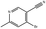4-Bromo-5-cyano-6-methylpyridine Struktur