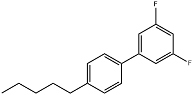 3,5-Difluoro-4'-pentyl-1,1'-biphenyl Structure