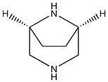 (1R,5S)-3,8-diazabicyclo[3.2.1]octane Struktur