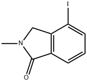 4-Iodo-2-methylisoindolin-1-one Structure