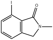 7-Iodo-2-methylisoindolin-1-one Structure
