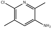 6-氯-2,5-二甲基吡啶-3-胺, 1379362-93-2, 结构式