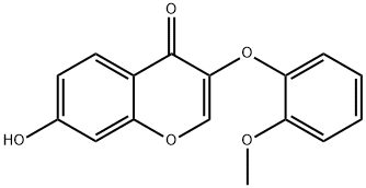 7-hydroxy-3-(2-methoxyphenoxy)-4H-chromen-4-one|