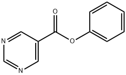 Phenyl pyrimidine-5-carboxylate 结构式