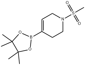 1382137-67-8 1-METHANESULFONYL-4-(TETRAMETHYL-1,3,2-DIOXABOROLAN-2-YL)-1,2,3,6-TETRAHYDROPYRIDINE