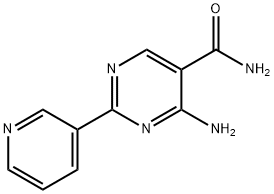 4-amino-2-pyridin-3-ylpyrimidine-5-carboxamide|