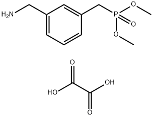 DIMETHYL 3-(AMINOMETHYL)BENZYLPHOSPHONATE OXALATE Structure