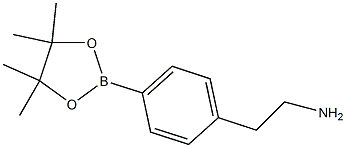 2-(4-(4,4,5,5-tetramethyl-1,3,2-dioxaborolan-2-yl)phenyl)ethanamine Struktur