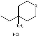 2H-Pyran-4-amine, 4-ethyltetrahydro-, hydrochloride Struktur