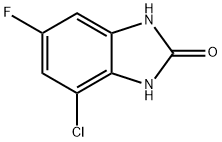 4-chloro-6-fluoro-2,3-dihydro-1H-1,3-benzodiazol-2-one Structure