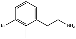 2-(3-bromo-2-methylphenyl)ethanamine, 1388074-41-6, 结构式