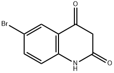 6-Bromo-1H-quinoline-2,4-dione Structure