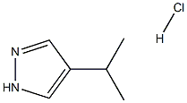 4-Isopropyl-1H-pyrazole hydrochloride Struktur