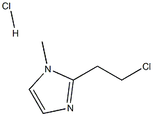 2-(2-Chloroethyl)-1-methyl-1H-imidazole hydrochloride Structure