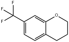 7-(TRIFLUOROMETHYL)-3,4-DIHYDRO-2H-1-BENZOPYRAN Struktur