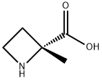 (R)-2-methylazetidine-2-carboxylic acid Struktur