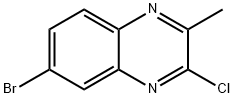 6-bromo-3-chloro-2-methylQuinoxaline Struktur