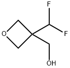 [3-(DIFLUOROMETHYL)OXETAN-3-YL]METHANOL, 1393688-82-8, 结构式