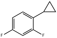 1-环丙基-2,4-二氟苯,1394291-34-9,结构式