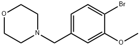 4-(4-Bromo-3-methoxybenzyl)morpholine|4-(4-溴-3-甲氧基苄基)吗啉