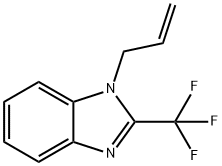 1-烯丙基-2-(三氟甲基)-1H-苯并[D]咪唑, 139591-03-0, 结构式
