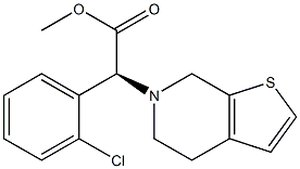 methyl (S)-2-(2-chlorophenyl)-2-(4,7-dihydrothieno[2,3-c]pyridin-6(5H)-yl)acetate|氯吡格雷EP杂质B