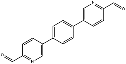 1399191-70-8 5,5'-(1,4-phenylene)dipicolinaldehyde