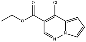 ethyl 4-chloropyrrolo[1,2-b]pyridazine-3-carboxylate Structure
