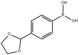 4-(1,3-dioxolan-2-yl)phenylboronic acid Structure