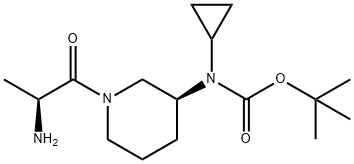 1401664-94-5 [(S)-1-((S)-2-Amino-propionyl)-piperidin-3-yl]-cyclopropyl-carbamic acid tert-butyl ester