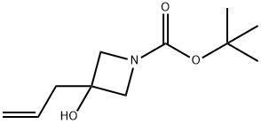 tert-butyl 3-allyl-3-hydroxyazetidine-1-carboxylate, 1401728-89-9, 结构式