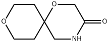 1,9-dioxa-4-azaspiro[5.5]undecan-3-one Structure