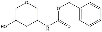 benzyl 5-hydroxytetrahydro-2H-pyran-3-ylcarbamate