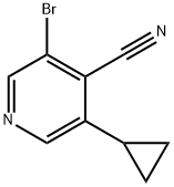 3-Bromo-5-cyclopropylisonicotinonitrile|3-溴-5-环丙基异烟腈