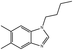 1-butyl-5,6-dimethyl-1H-benzimidazole Structure