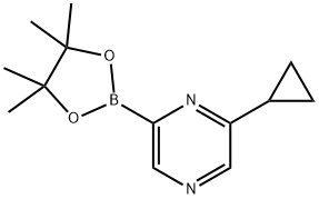 1412905-41-9 2-环丙基-6-(4,4,5,5-四甲基-1,3,2-二氧硼杂环戊烷-2-基)吡嗪