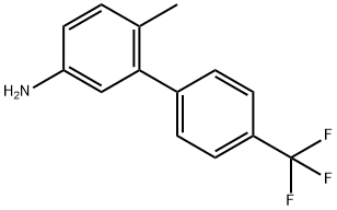 4-Methyl-3-[4-(trifluoromethyl)phenyl]aniline Structure