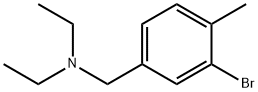 Diethyl[(3-Bromo-4-methylphenyl)methyl]amine 化学構造式