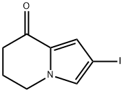 2-iodo-6,7-dihydroindolizin-8(5H)-one Structure